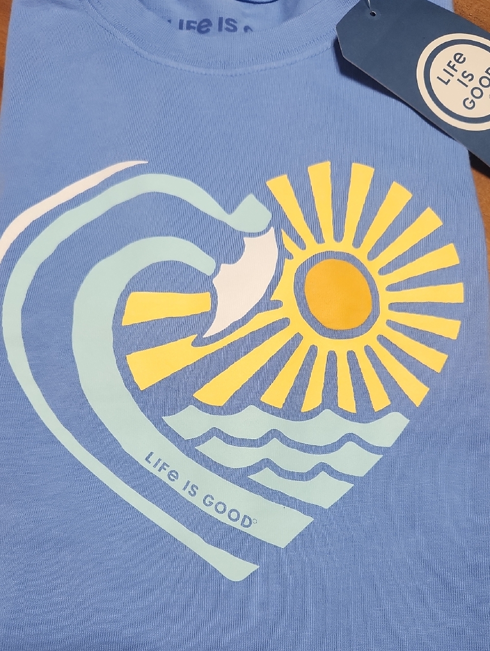 LIFE IS GOOD T-SHIRT - Picture 2 of 10